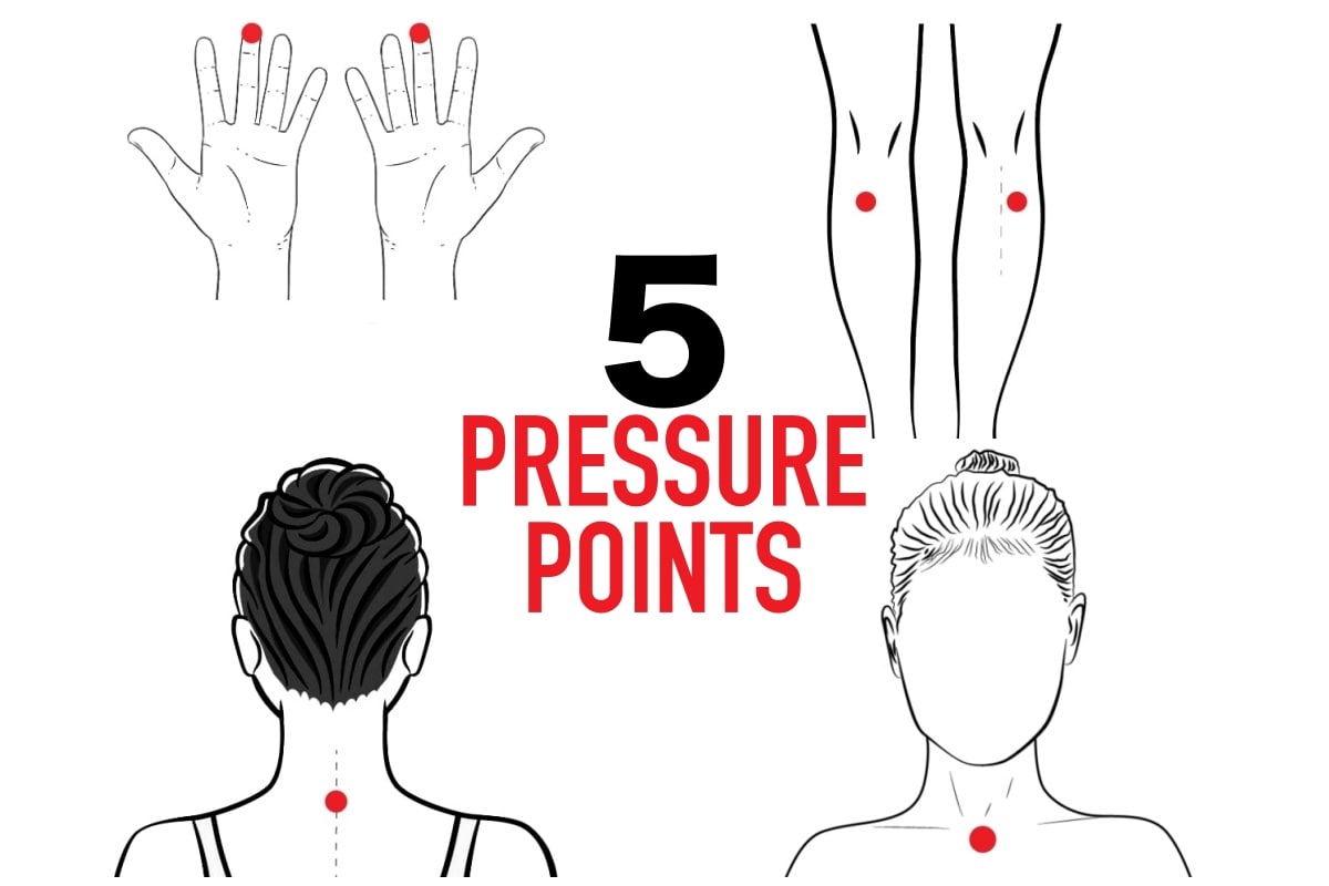What are the 5 pressure points